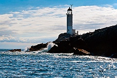 White Island (Isles of Shoals) Lighthouse in New Hampshire